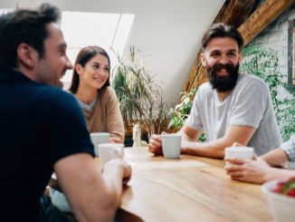 people-socializing-and-drinking-coffee