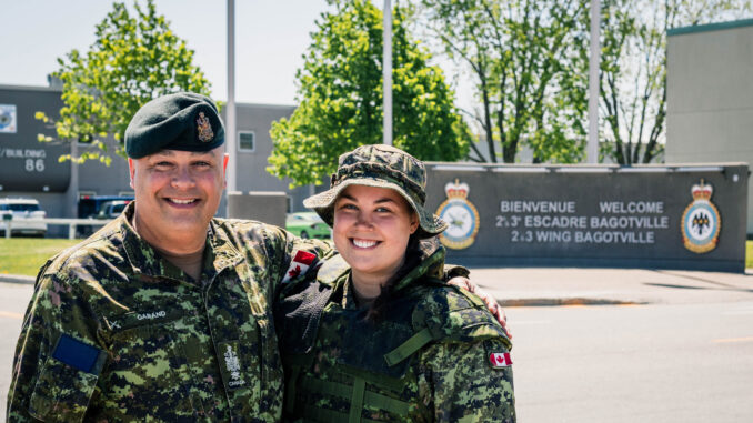 Lt Rebecca Garand & CWO Garand (ret)