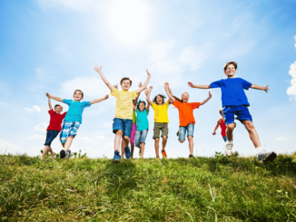 Kids playing