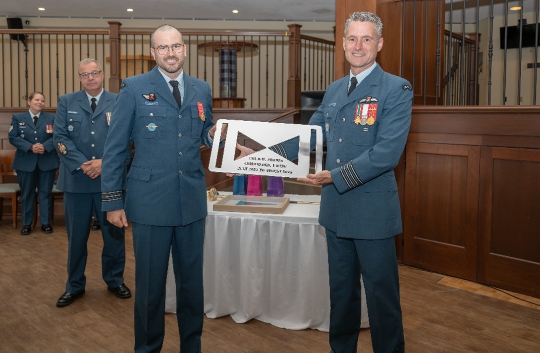 Colonel Forbes Leadership Transitions at 1 Wing: Honouring Service and Welcoming New ...